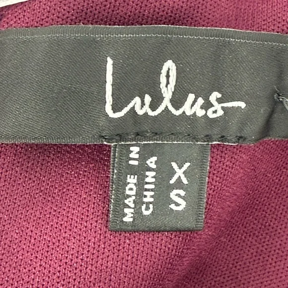 Lulus Unforgettable Poise Tulle Bustier Tiered Maxi Dress, Plum Purple, XS, NWT - Picture 12 of 15